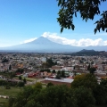 Cholula + Popocatépetl