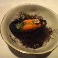 White Mussel, Chili Oil + Seaweed