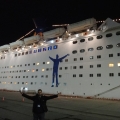 Cruising in a Stationary Cruise Ship in Sochi